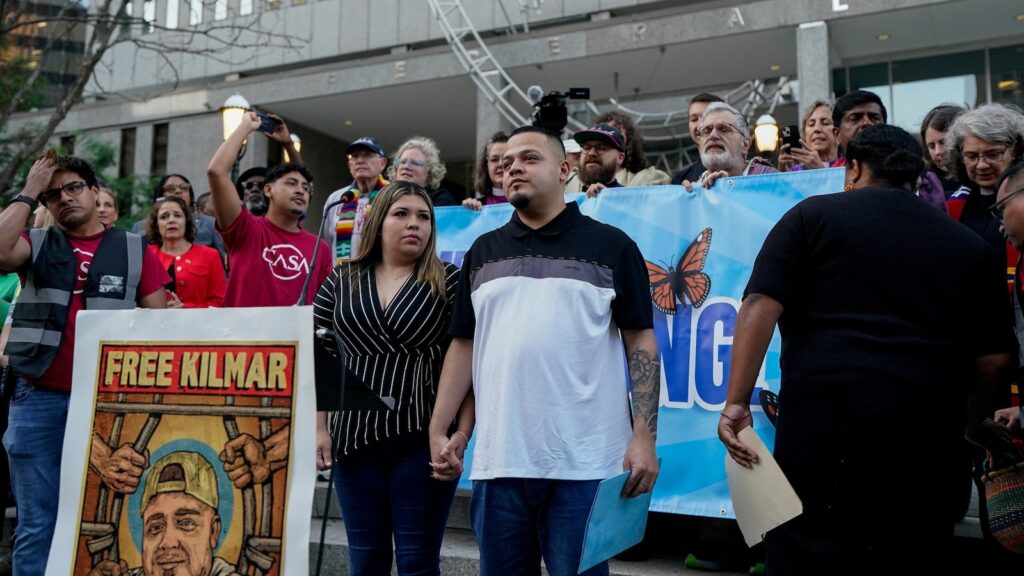 Kilmar Abrego Garcia detained at ICE office in Maryland