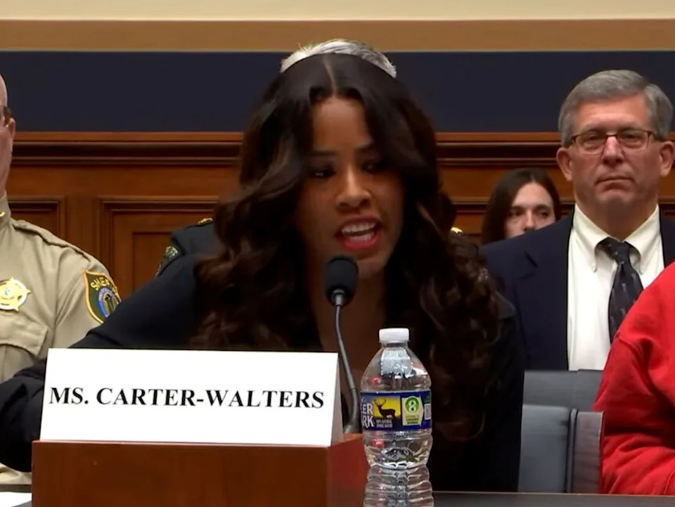 Danielle Carter-Walters says she believes Trump was talking about her and her political action group when he said Friday that ‘African American ladies, beautiful ladies are saying, ‘Please, President Trump, come to Chicago, please.’ (House Committee on the Judiciary | YouTube)