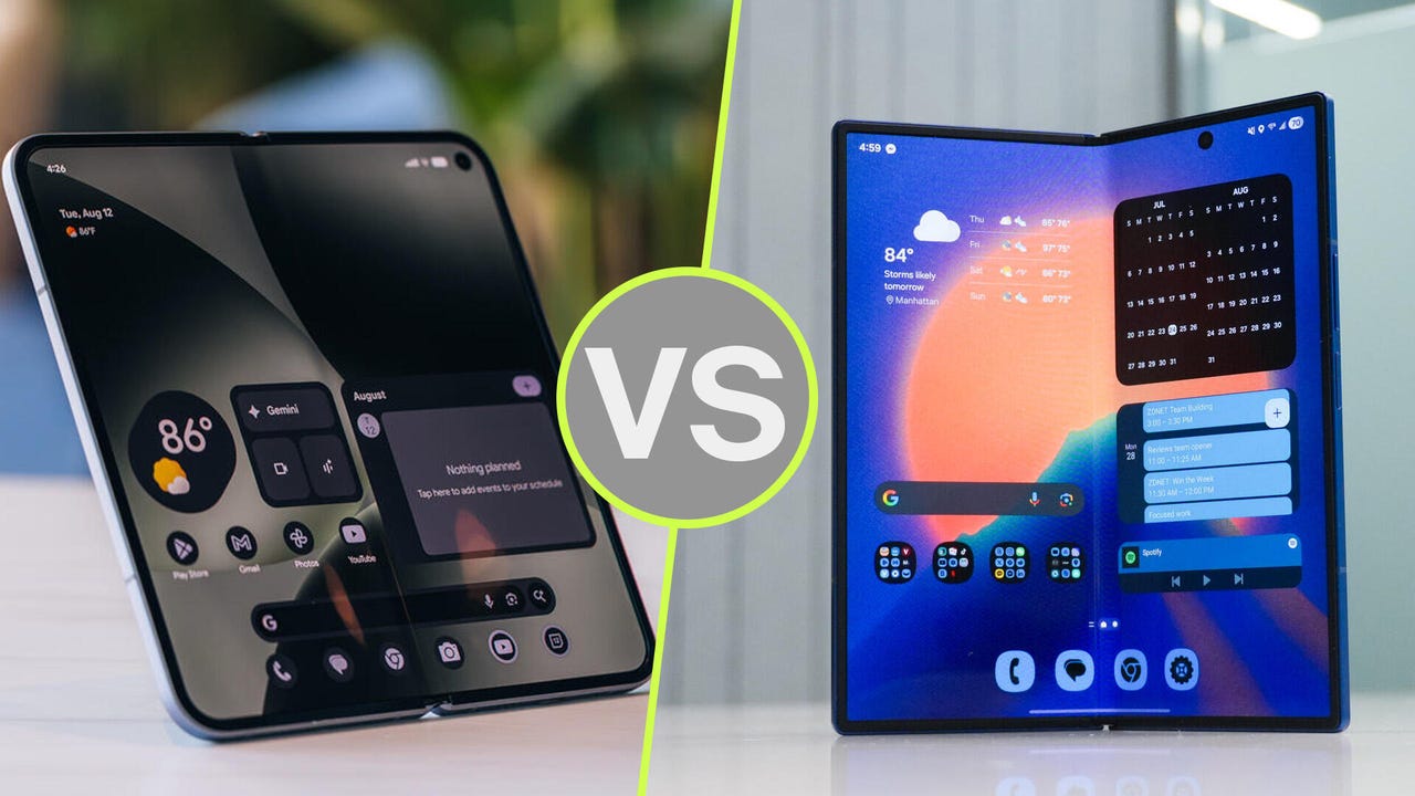 Google Pixel 10 Pro Fold vs Samsung Galaxy Z Fold 7