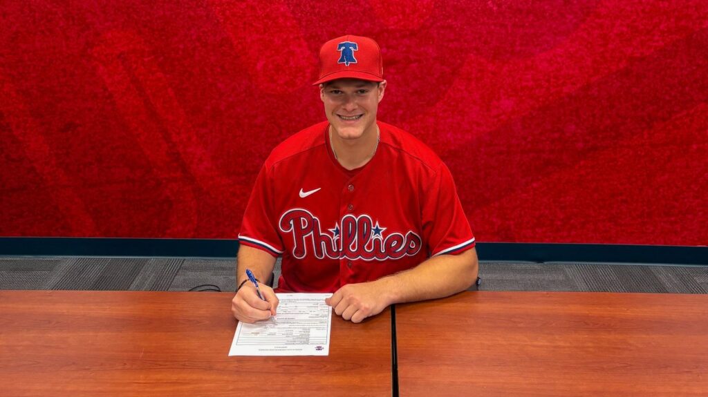Markinson’s Baseball Journey Continues With the Philadelphia Phillies