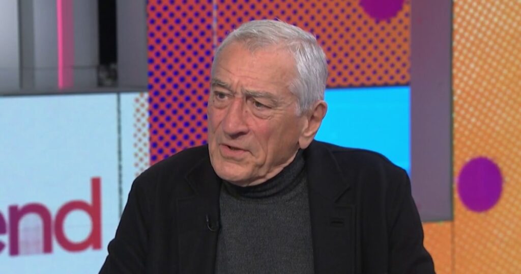 Robert De Niro: ‘We cannot let up’ on protests, or we risk Trump third term