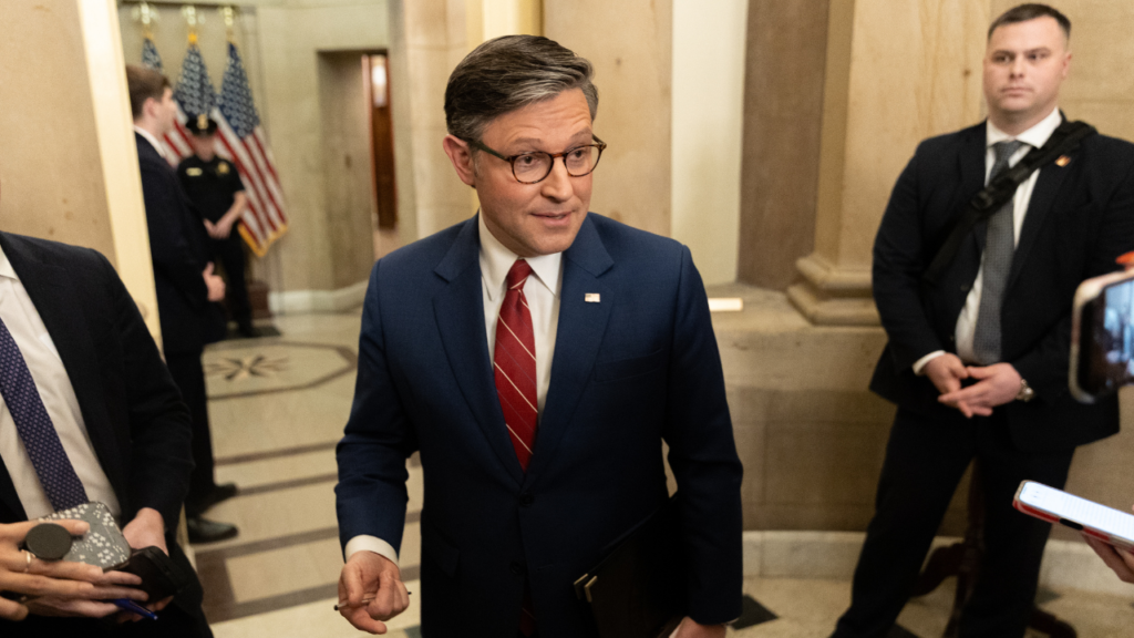 Speaker Johnson accuses Dems of choosing politics over hungry Americans after House votes to reopen government