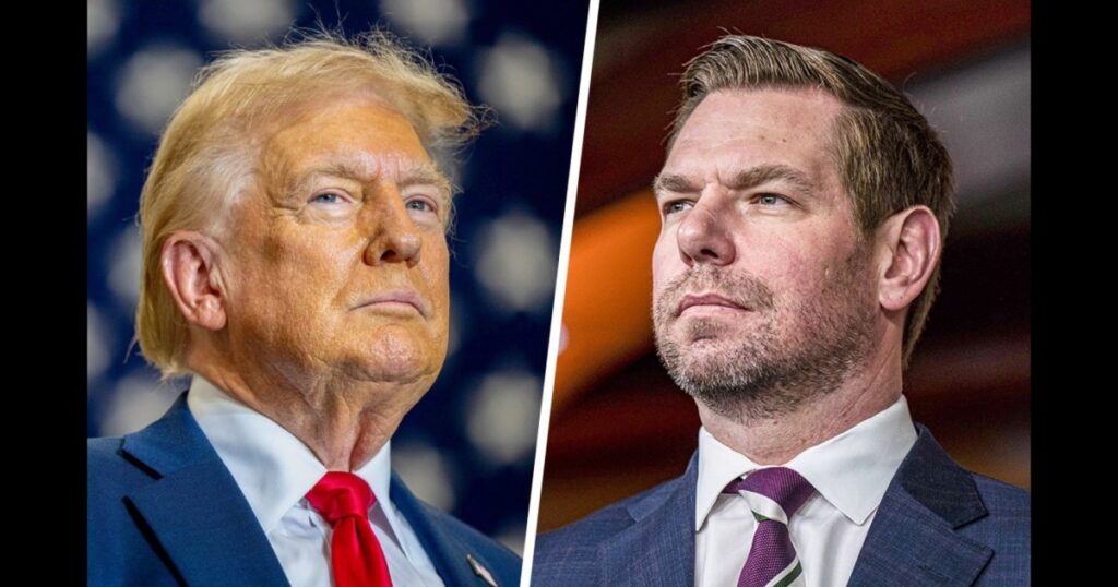 ‘These allegations are false’: Rep. Eric Swalwell makes first TV remarks on Trump admin's mortgage fraud smear