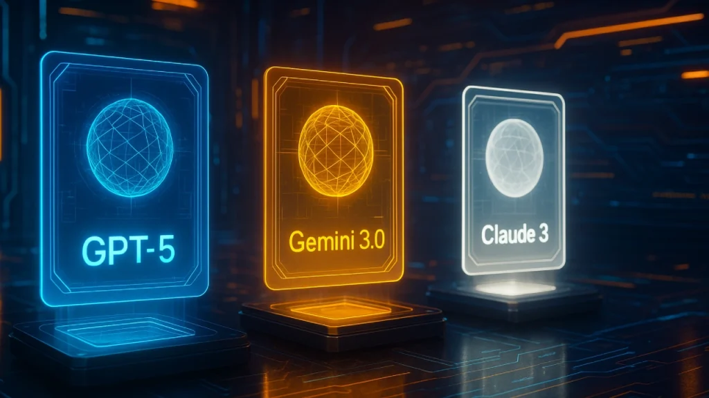 GPT-5 vs Gemini 3.0 vs Claude 3