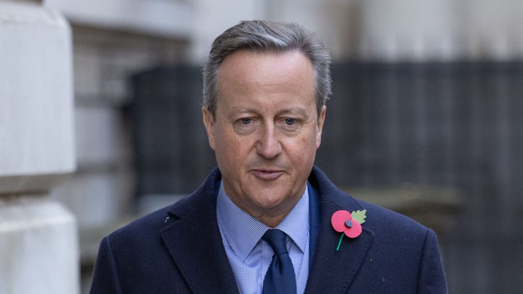 Former Prime Minister David Cameron reveals he was diagnosed with prostate cancer after his wife encouraged him to get a test