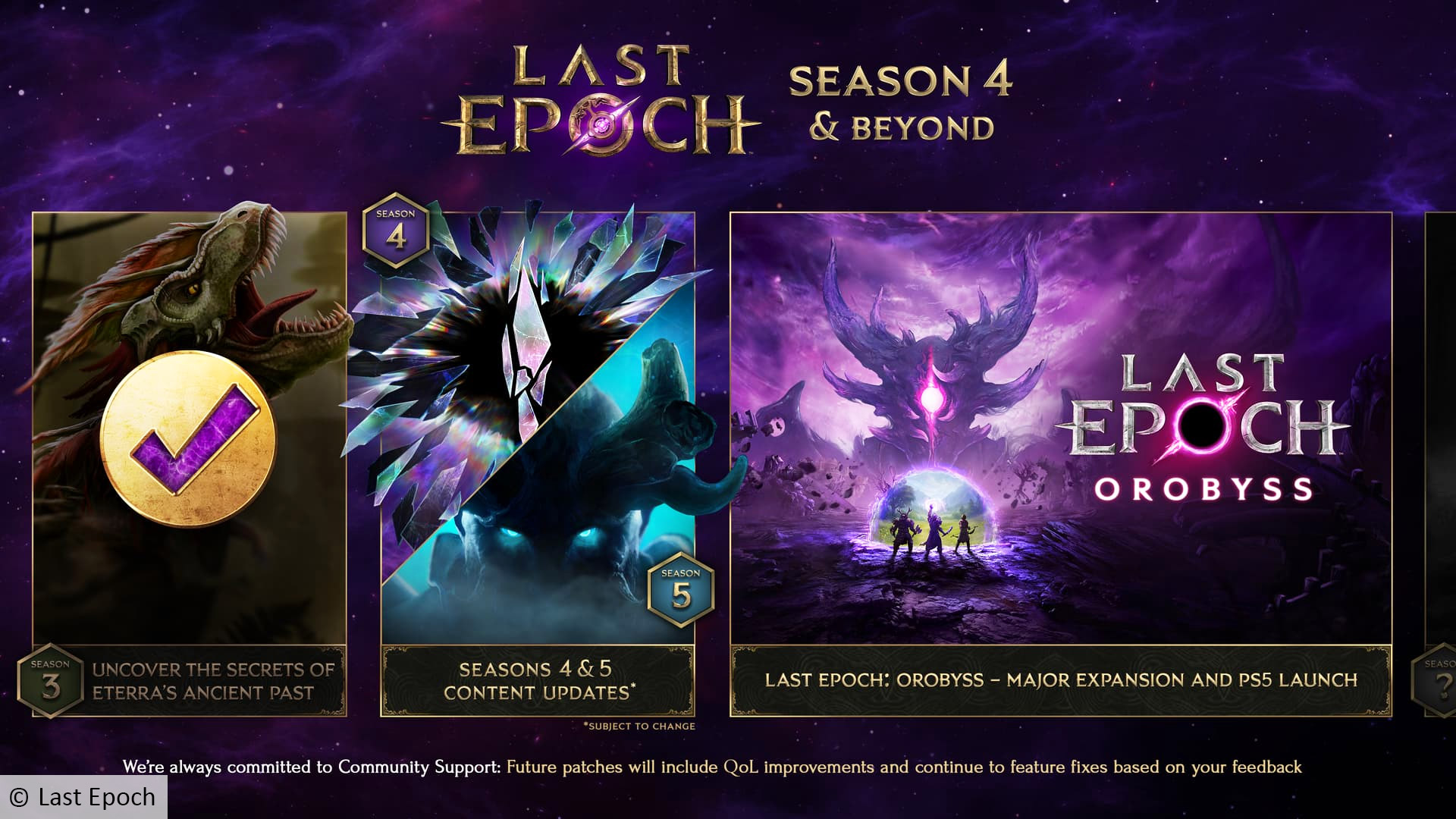 Last Epoch paid DLC class: DLC roadmap