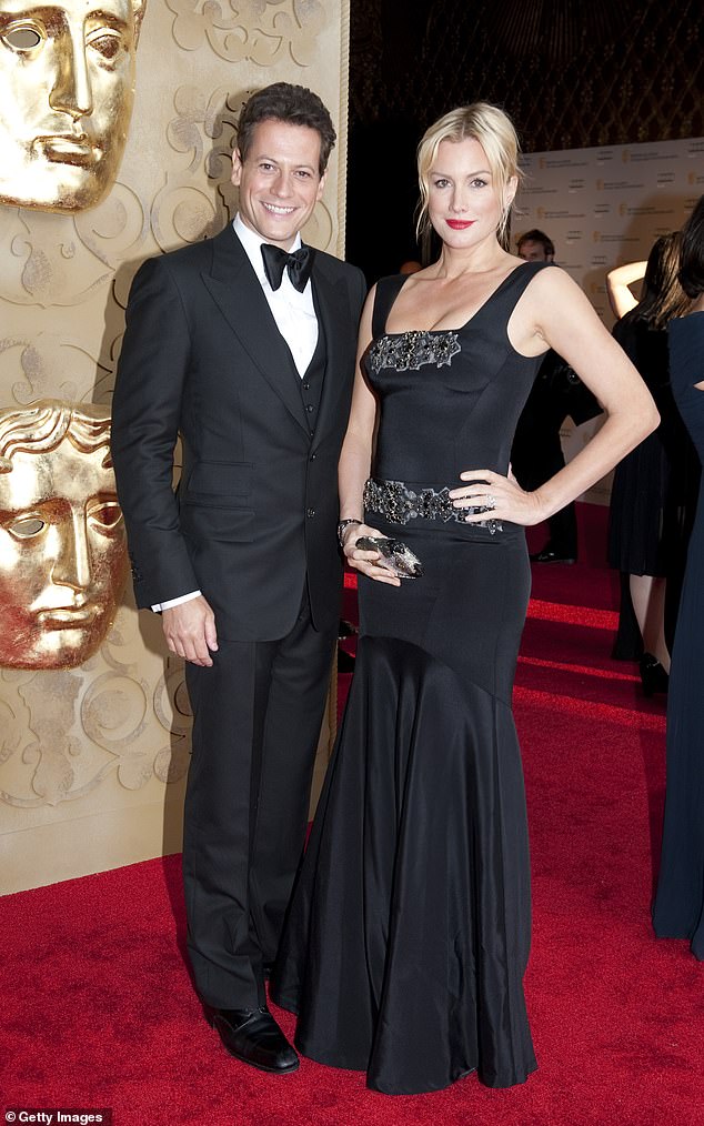 Ioan is already a proud dad to two children, Ella, 15, and Elsie, 11 with ex-wife Alice Evans, who has been going through a bitter court battle and vicious custody row over their daughters; pictured 2011