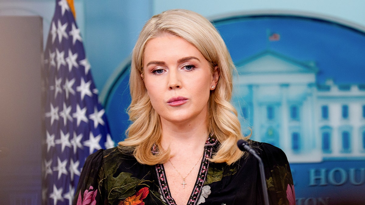 White House press secretary Karoline Leavitt