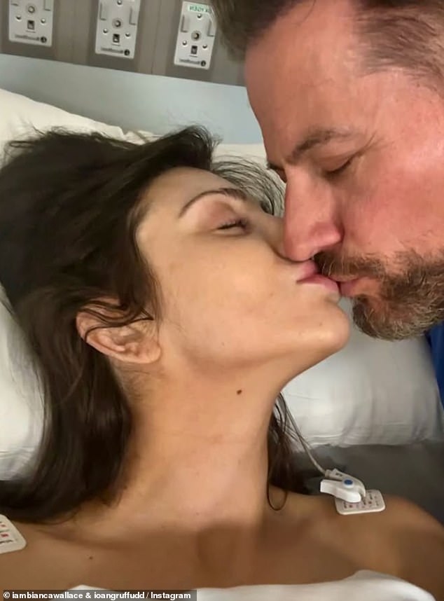 Bianca Wallace has announced she has welcomed her first child with husband Ioan Gruffudd on Instagram on Thursday