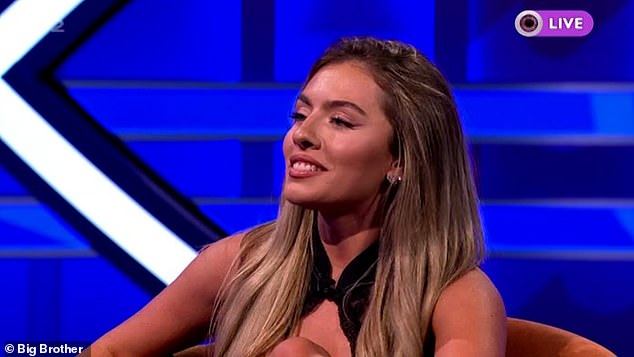 Big Brother's Nancy (pictured) and Caroline were the latest housemates to be evicted from the iconic house after the popular BBC show saw a double exit on Friday