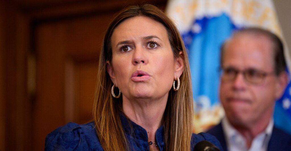 Sarah Huckabee Sanders confirms that no Arkansas tax dollars have gone to the Arkansas School Counselor Association.