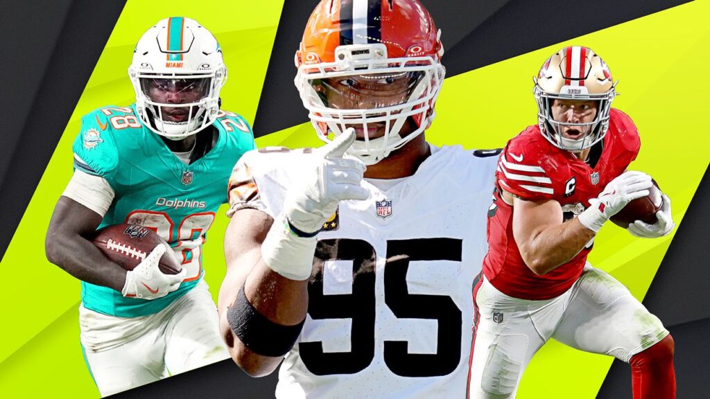 Updated NFL Power Rankings: 1-32 poll, plus each team's non-QB MVP at midseason