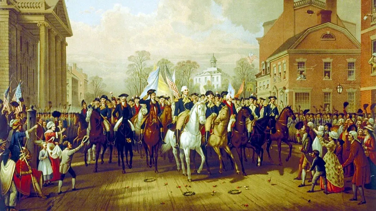 George Washington on Evacuation Day 1783