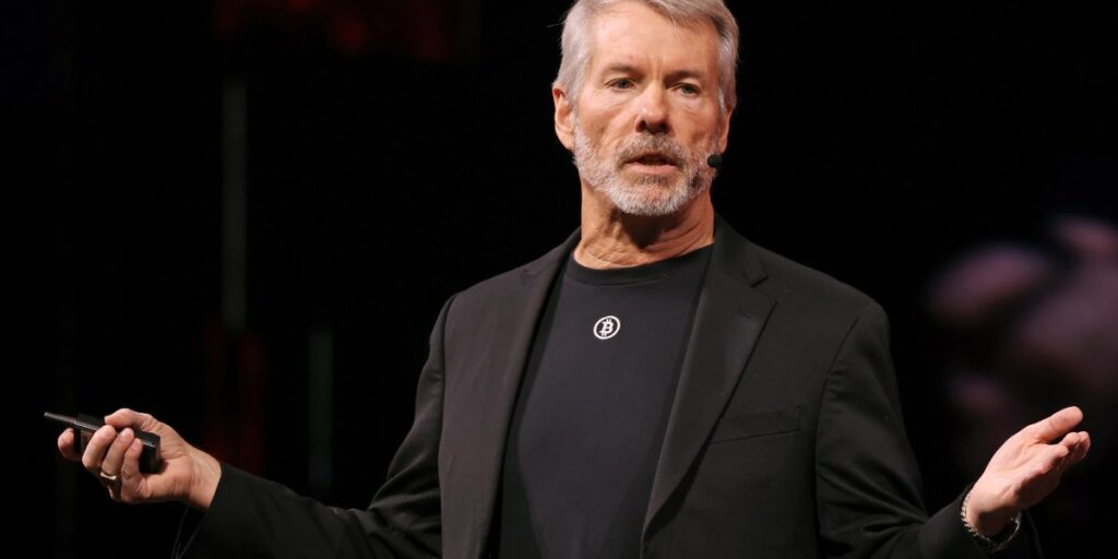 Tech stocks linked to Bitcoin take a battering as crypto traders brace for Strategy to breach danger threshold