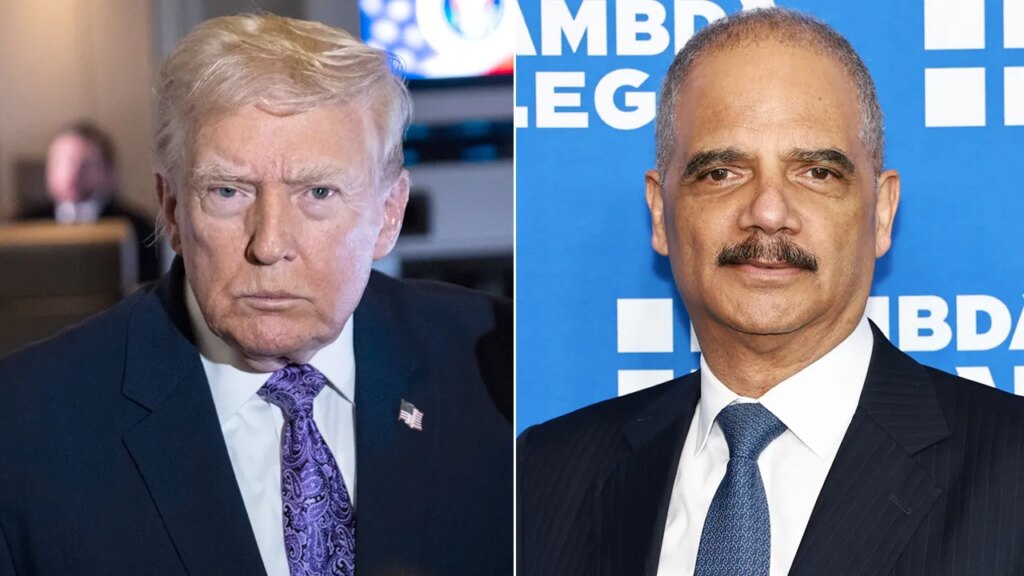Trump highlights comments by 'Obama sycophant' Eric Holder, continues pressing Senate GOP to nix filibuster