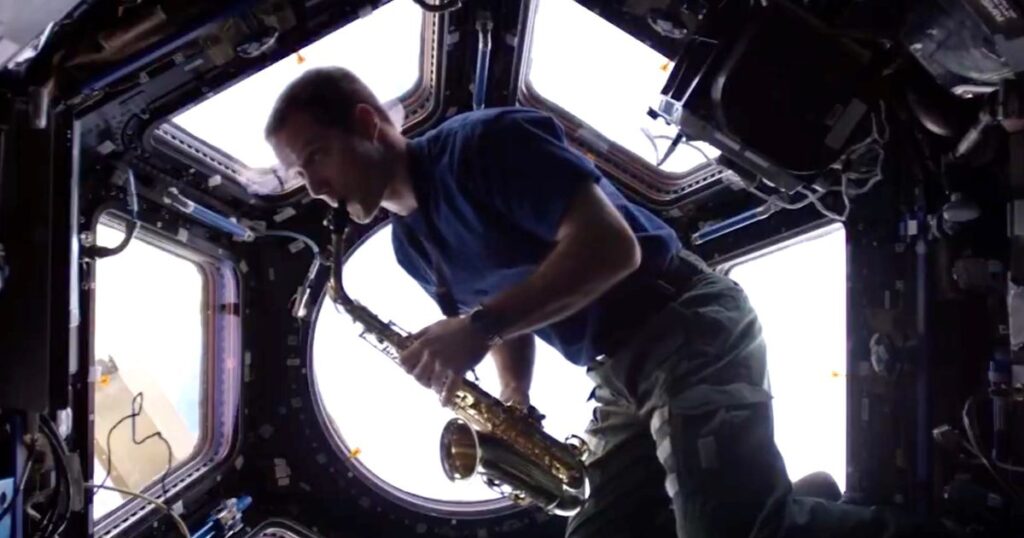 These clips of astronauts unwinding on the ISS will raise a smile