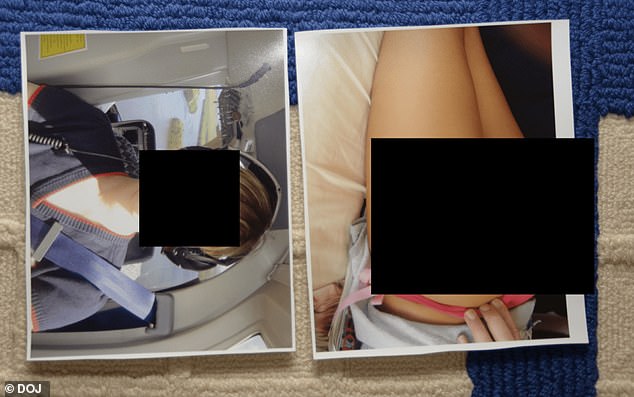 Photographs found inside Epstein's home were released on Friday