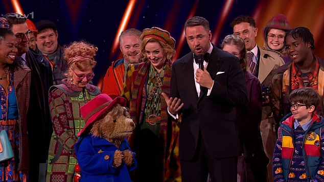 Comic Jason Manford kicked off the show with a couple of jokes about his children being middle-class