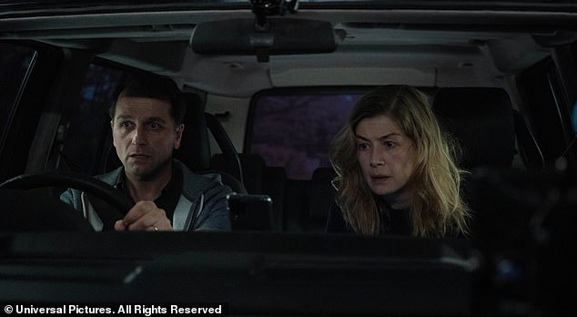 Hallow Road stars Matthew Rhys and Rosamund Pike - with the thriller's action mainly occurring in a car