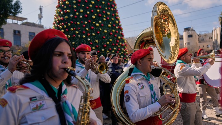 Israel Palestinians Christmas