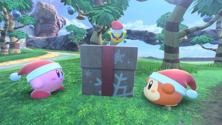 Private: Kirby Air Riders New Event Starts This Week, Includes Kirby Santa Hat Reward Kirby Air Riders