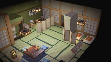 Animal Crossing: New Horizons - Nintendo Switch 2 Edition 3.0 Update Hotel interior