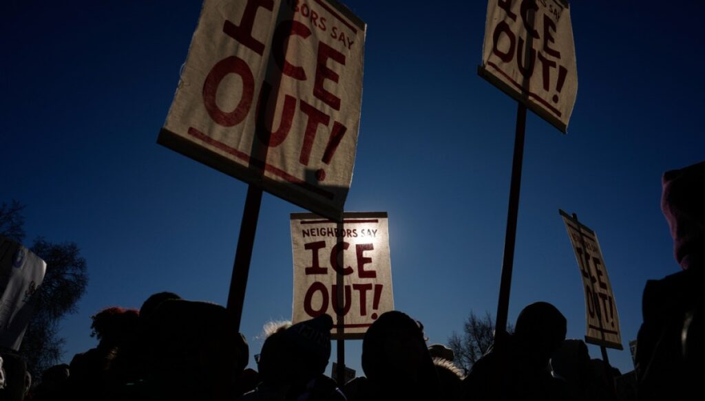 Liberal activist groups organize Minneapolis high schoolers to protest against ICE