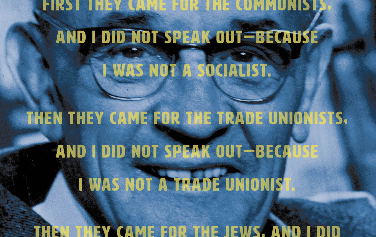 The Strange Story of the Famed Anti-Fascist Lament  “First They Came…”