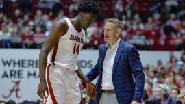 Charles Bediako to play for Alabama vs. Tennessee on Saturday: Nate Oats says 'system's clearly broken'