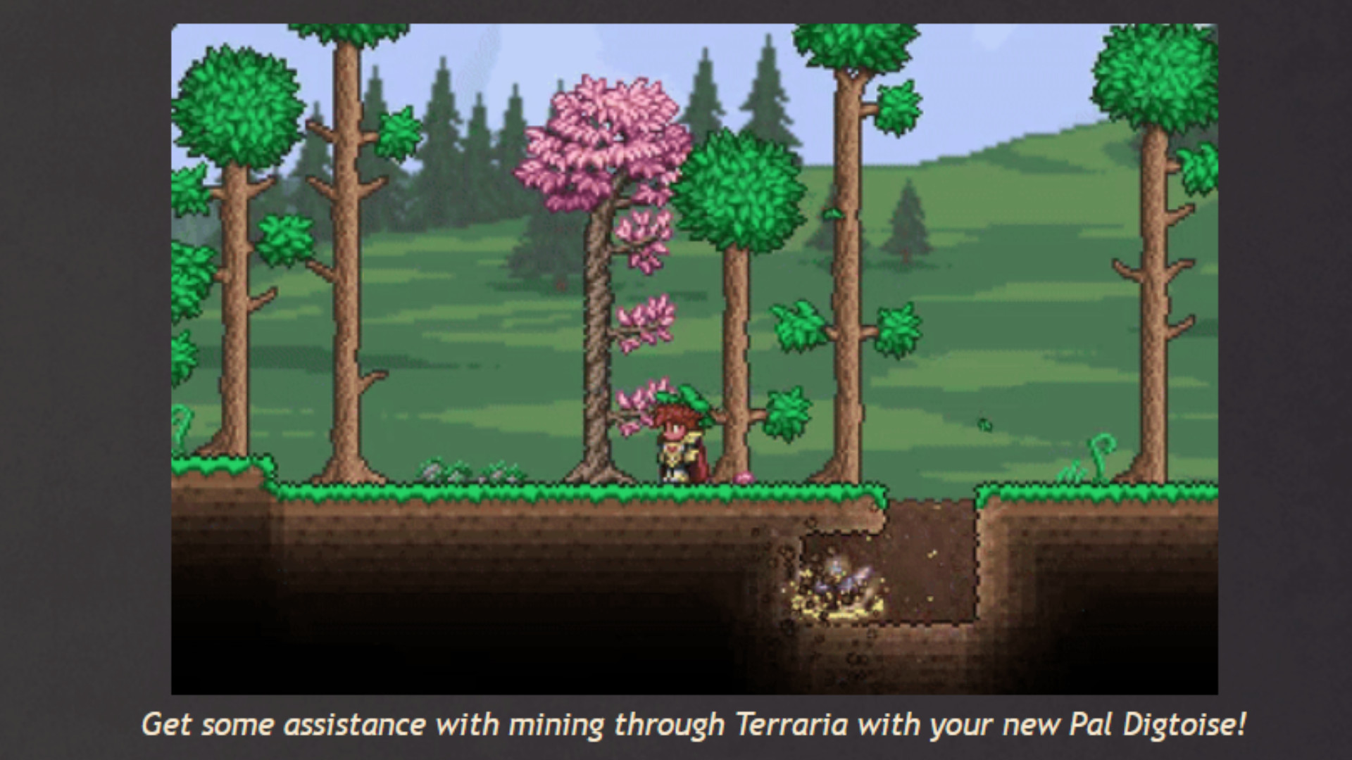 Terraria 1.4.5 update - The Palworld Digtoise Pal.