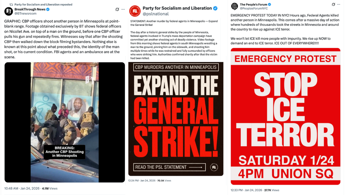 Socialist and communist groups sprang to action with protests after a killing in Minneapolis.