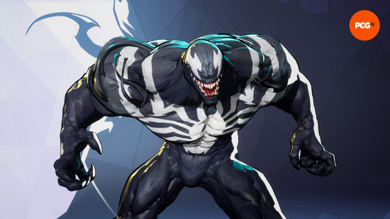 Marvel Rivals tier list: Venom with white spider markings