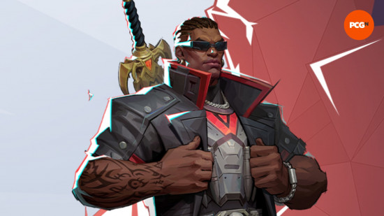 Marvel Rivals tier list: Blade puffs out his chest and holds the lapels of his jacket.