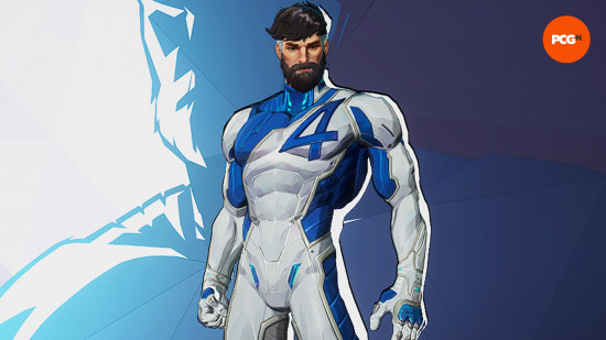 Marvel Rivals tier list: Mister Fantastic in his blue and white outfit