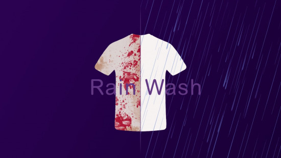 Project Zomboid mods: a white t-shirt, the left half covered in dirt and blood, the right half perfectly clean.