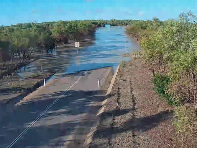 Locals have been cut off from the rest of the state. Picture: Carpentaria Shire Council