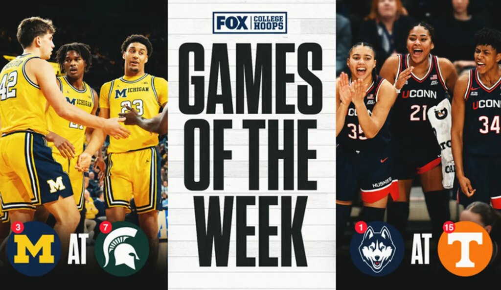 College Basketball Games of the Week: Historic Women's Clash, Huge Rivalries