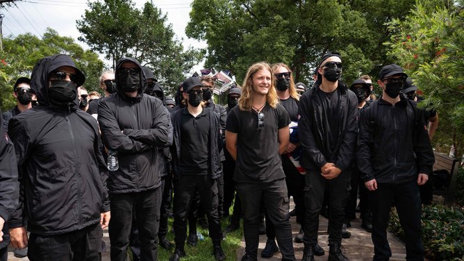 Teenagers and young adults remain key targets for neo-Nazi recruitment, researchers say. Picture: Tom Parrish