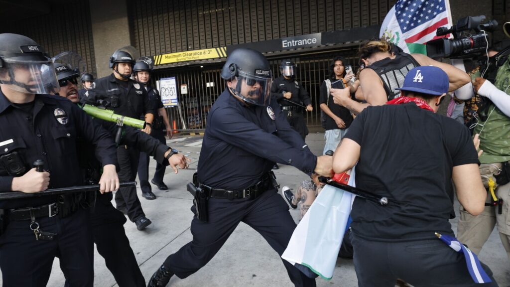 Federal judge bars LAPD from using certain less lethal launchers at protests