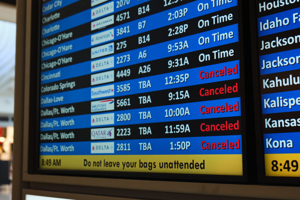 Major Winter Storm Grounds Nearly 12,000 Flights Across US