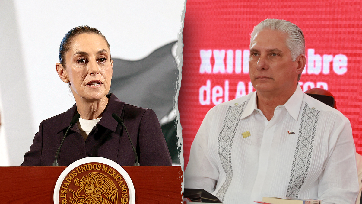 Claudia Sheinbaum, Diaz-Canel