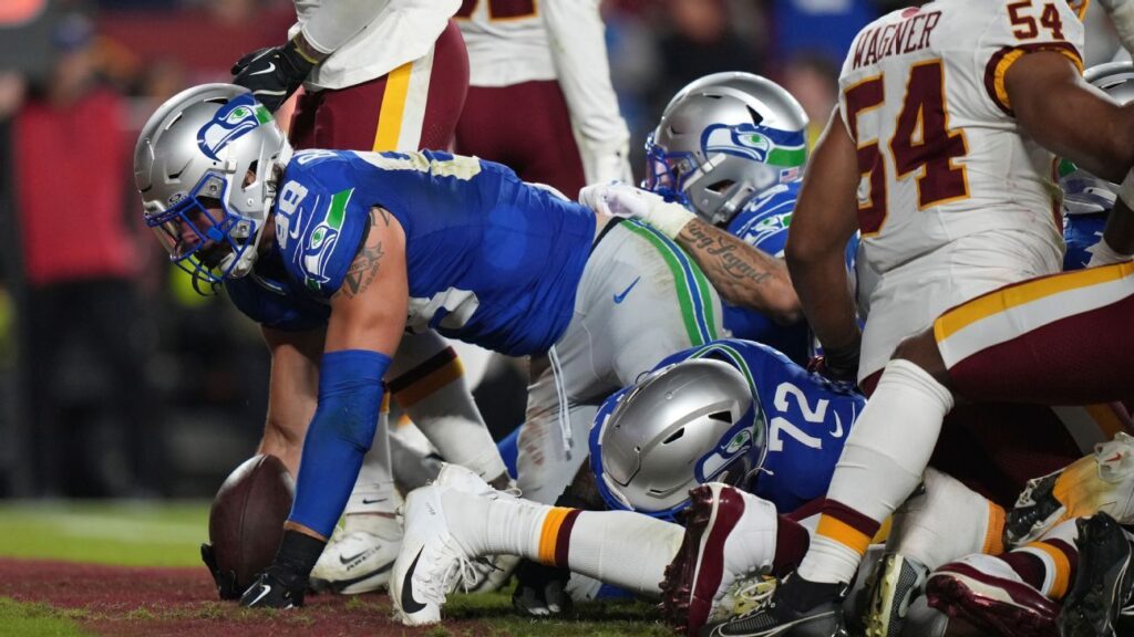 The Seahawks have a short-yardage threat: AJ Barne...