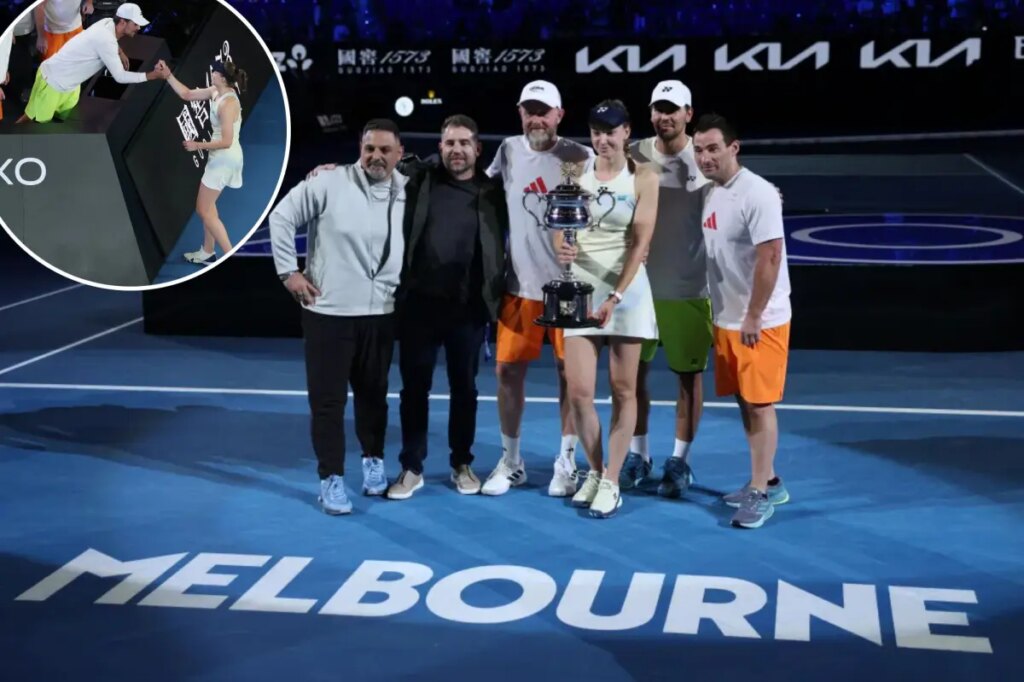 Australian Open women’s final rocked by ‘very uncomfortable’ Elena Rybakina coach photo