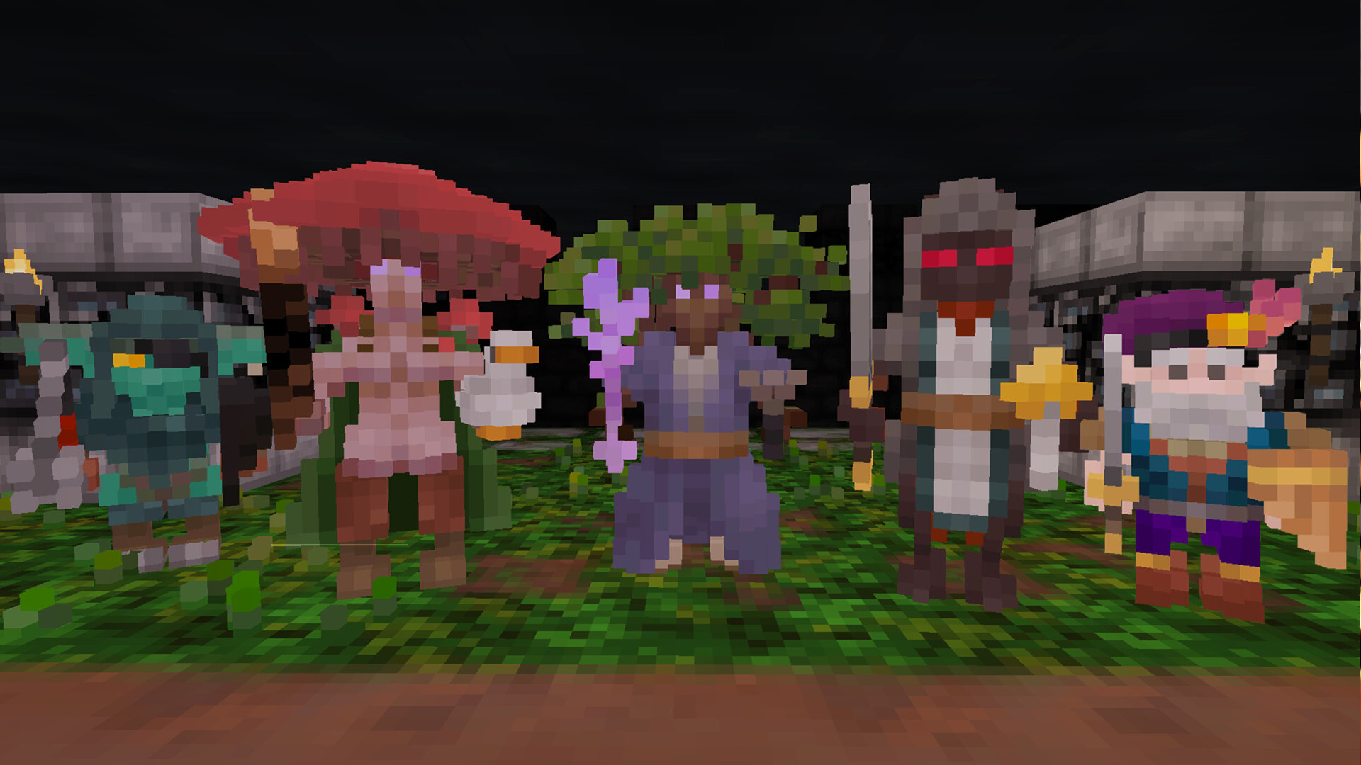 Barony DLC Deserters & Disciples - The five new races and classes.