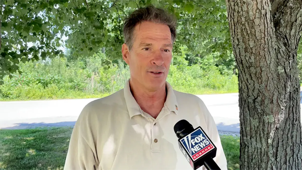 Former Republican Sen. Scott Brown speaking to Fox News Digital.