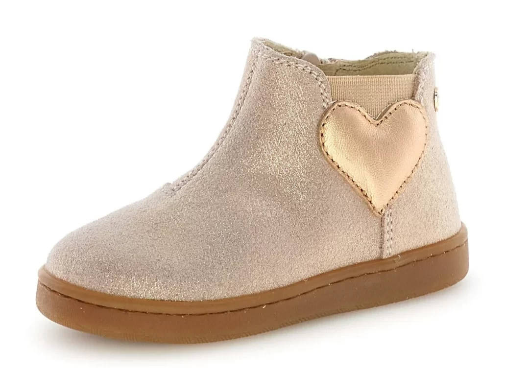 Naturino Girl's Glarny High 2 Ankle Boots with Zipper - Rose/Cipria, Magical Valentine's Day