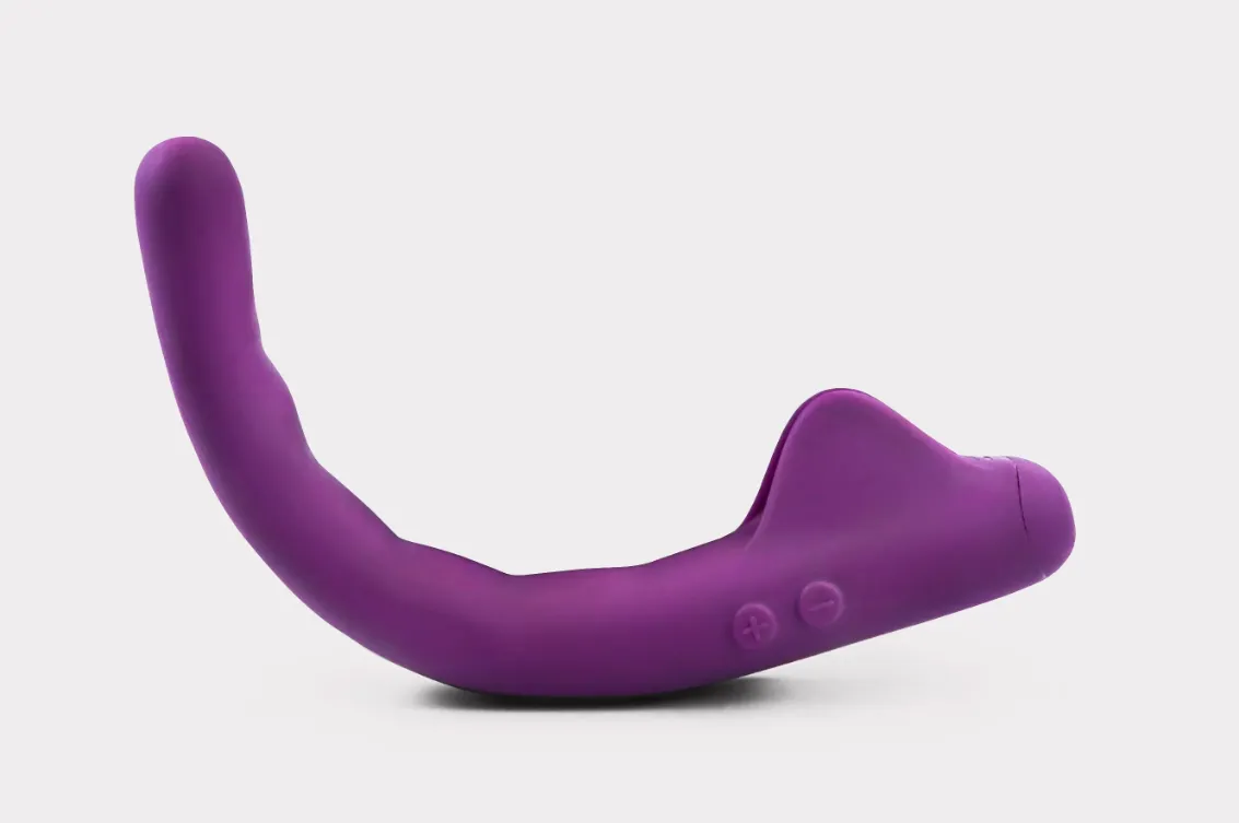 Purple flexible vibrator